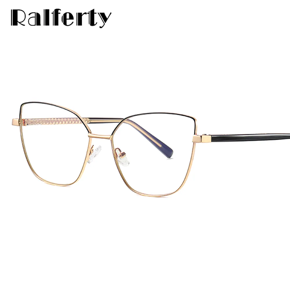 Ralferty Women's Eyeglasses Anti Blue Alloy 3002