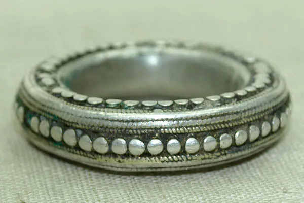 Rare Silver Ethiopian Wedding Ring