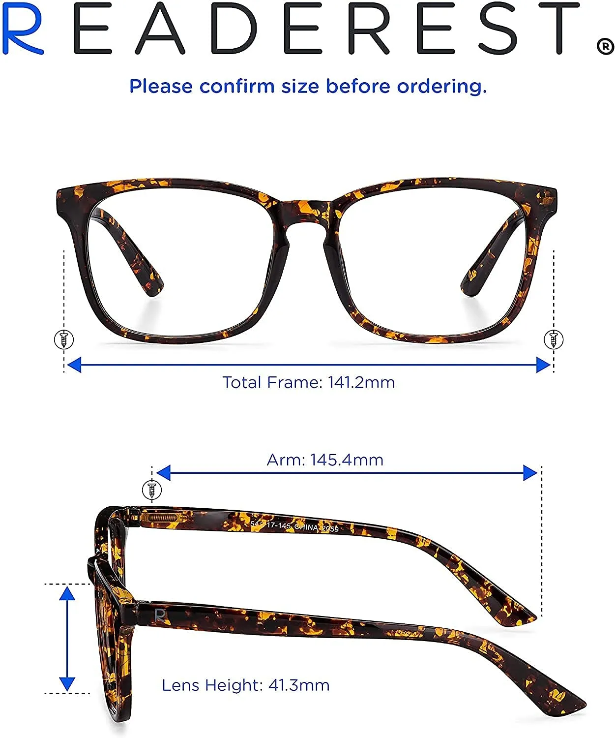 Readerest blue-light-blocking-reading-glasses-tortoise-2-50-magnification