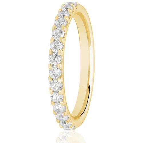 Round Brilliant Cut Claw Set .50ct