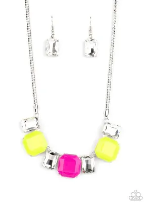 Royal Crest Yellow Necklace - Paparazzi Accessories