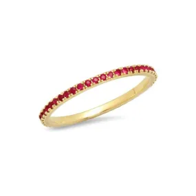 Ruby Eternity Band