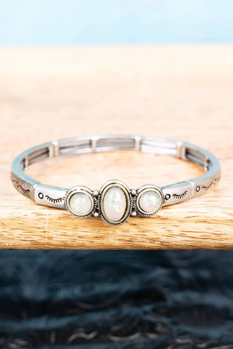 Sabana Opal Stretch Bracelet
