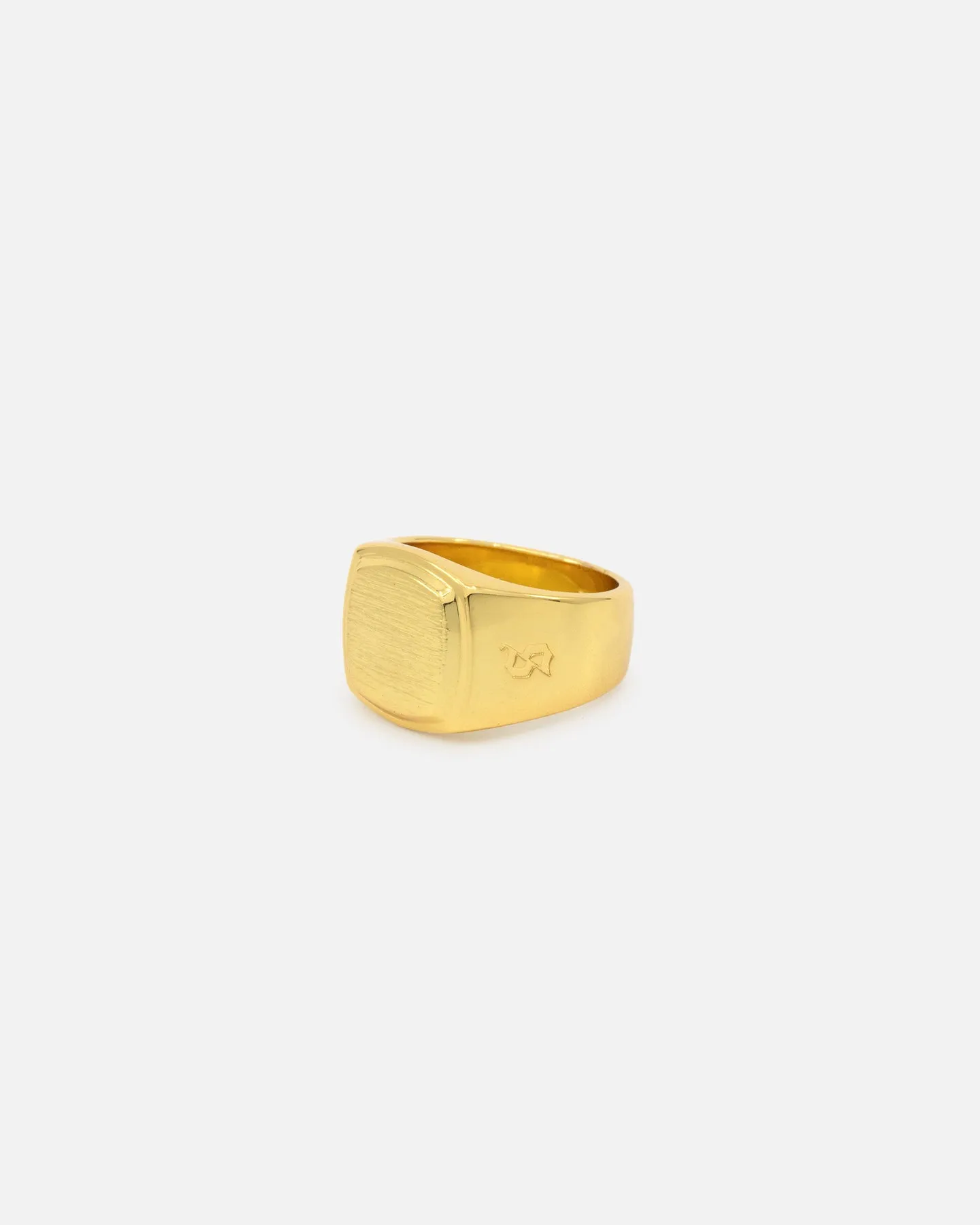 Saint Morta Orlando Signet Ring Gold