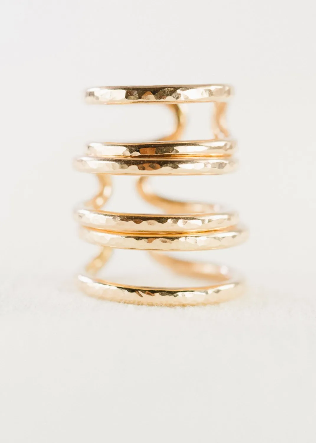 Sale - Gold Double Cuff Ring - Kau'i