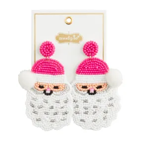 SANTA BEADED EARRING