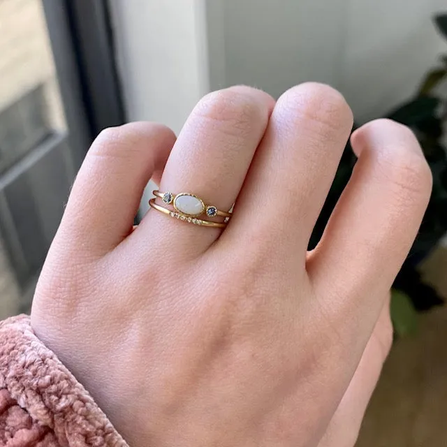 Sapphire Opal Reese Ring (ready to ship option)*