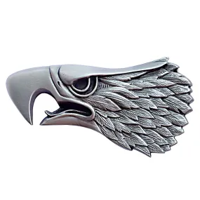 Screaming Eagle Pewter Belt Buckle