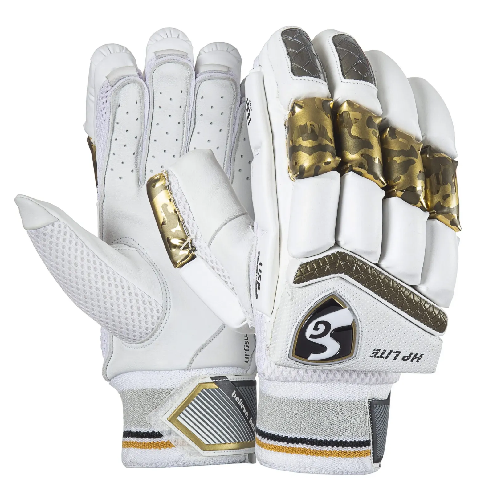 Sg Cricket Hp Lite Batting Gloves Youth And Junior