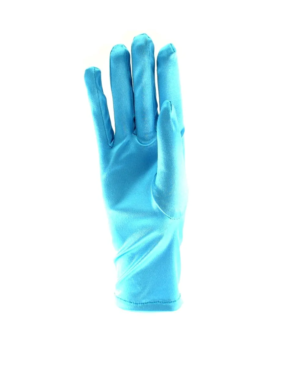 Short Satin Gloves