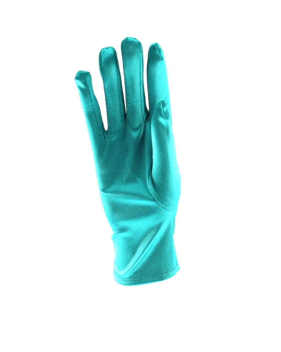 Short Satin Gloves