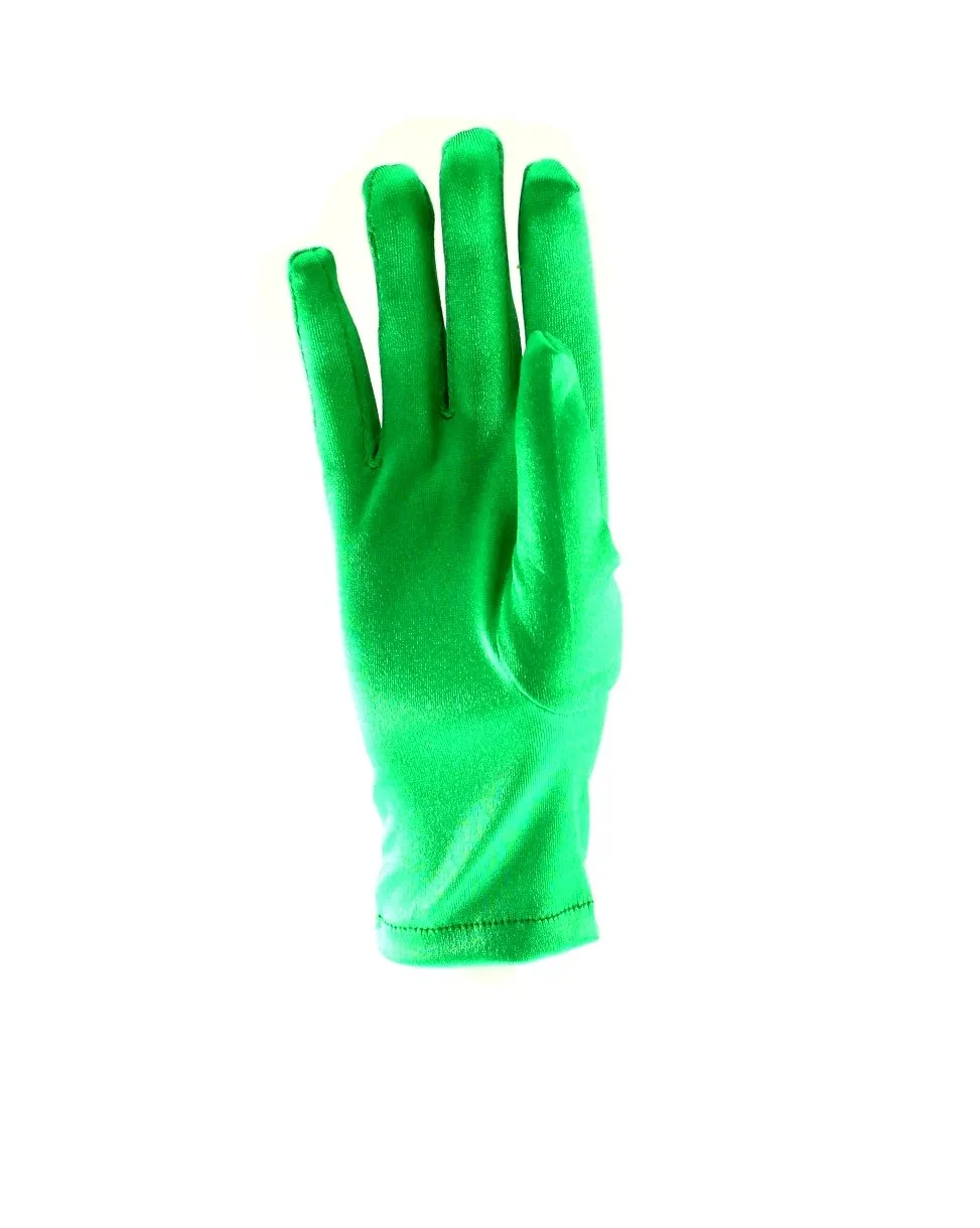 Short Satin Gloves