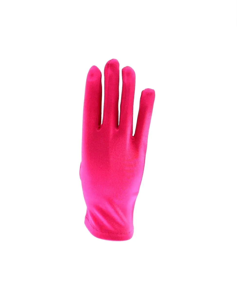 Short Satin Gloves