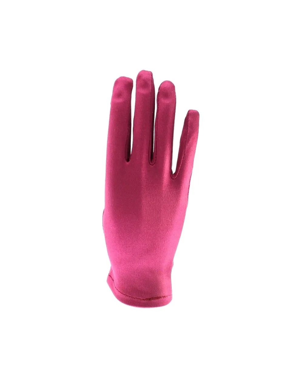 Short Satin Gloves