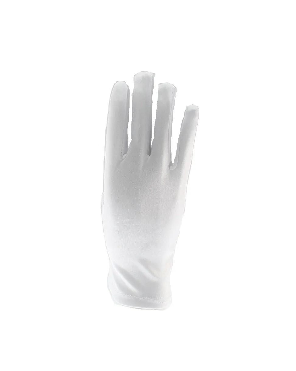 Short Satin Gloves