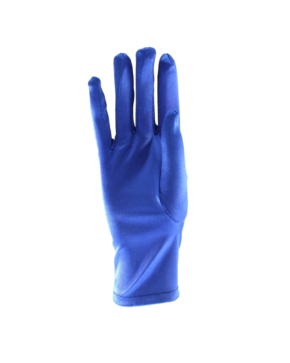 Short Satin Gloves