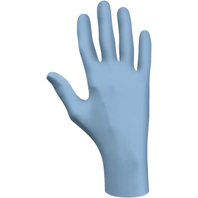 Showa Best Industrial Grade Disposable, Blue, Ambidextrous, Nitrile Gloves #7005