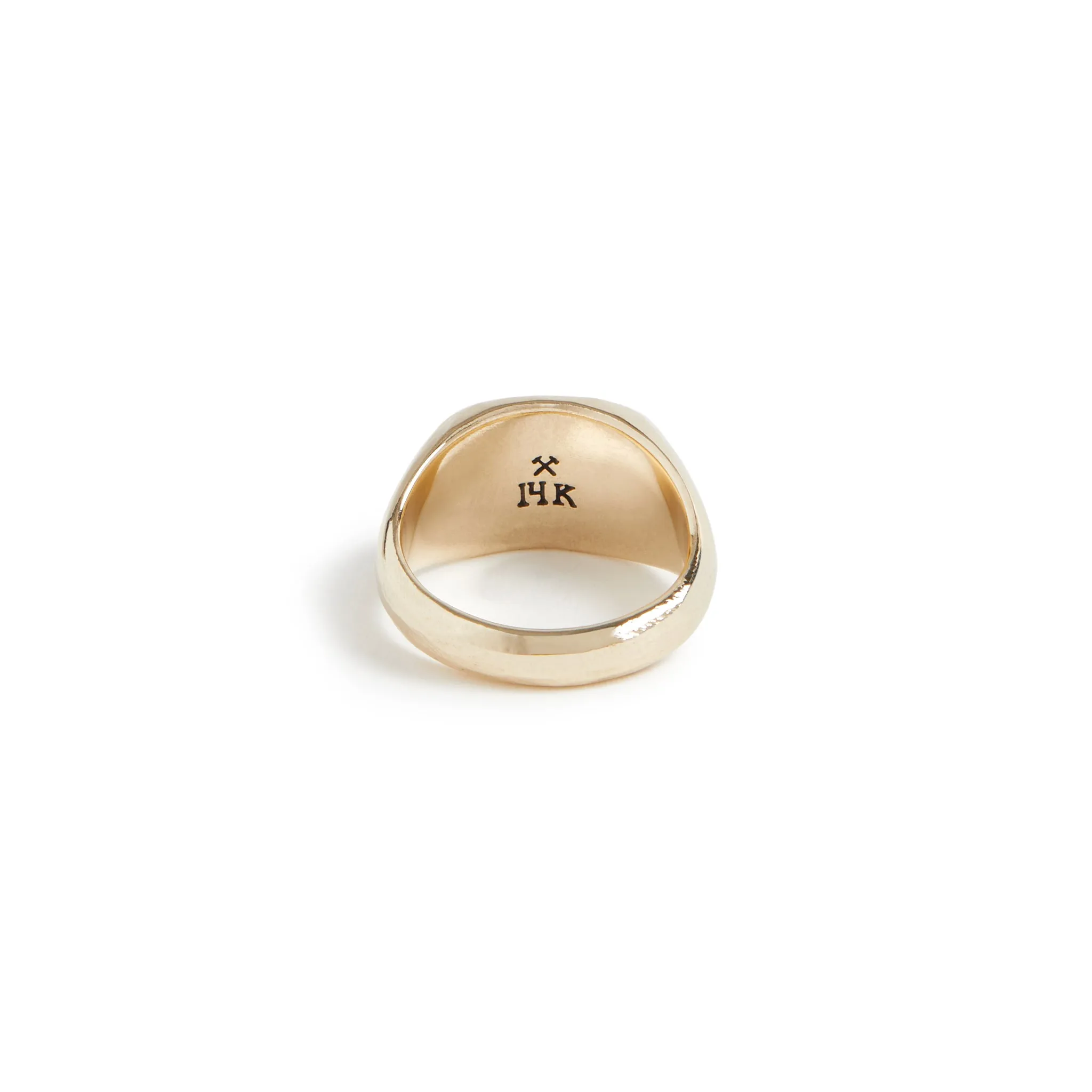 Solid Gold Signet Ring