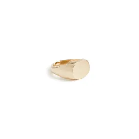 Solid Gold Signet Ring