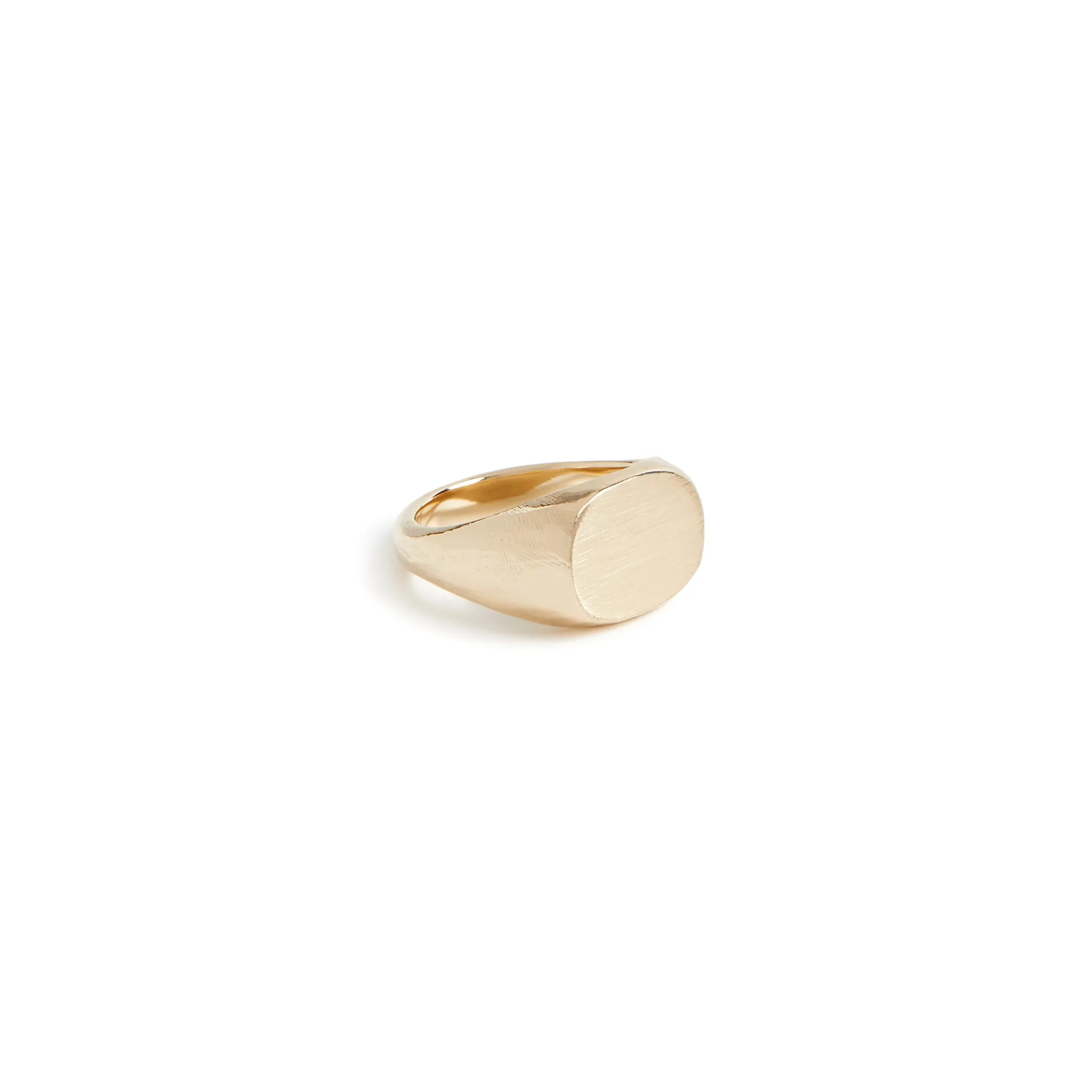 Solid Gold Signet Ring