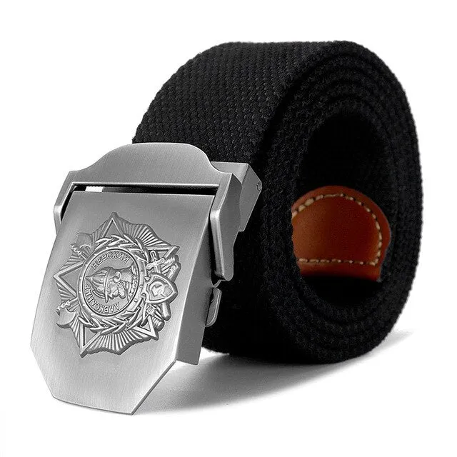 Soviet Alexander Nevsky Badge 3D Canvas Belt
