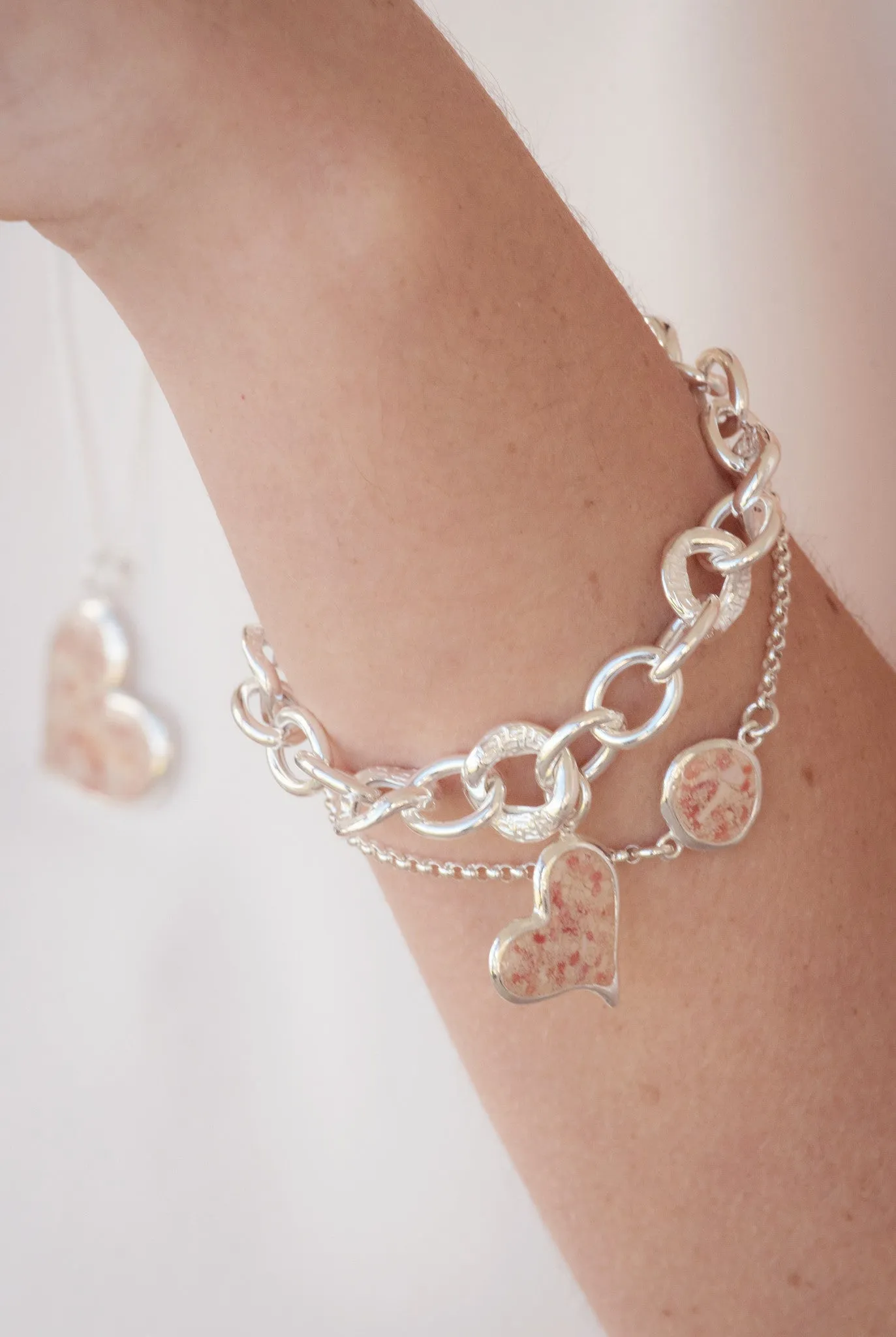 Splash ~ Circle (Large) Inline Bracelet