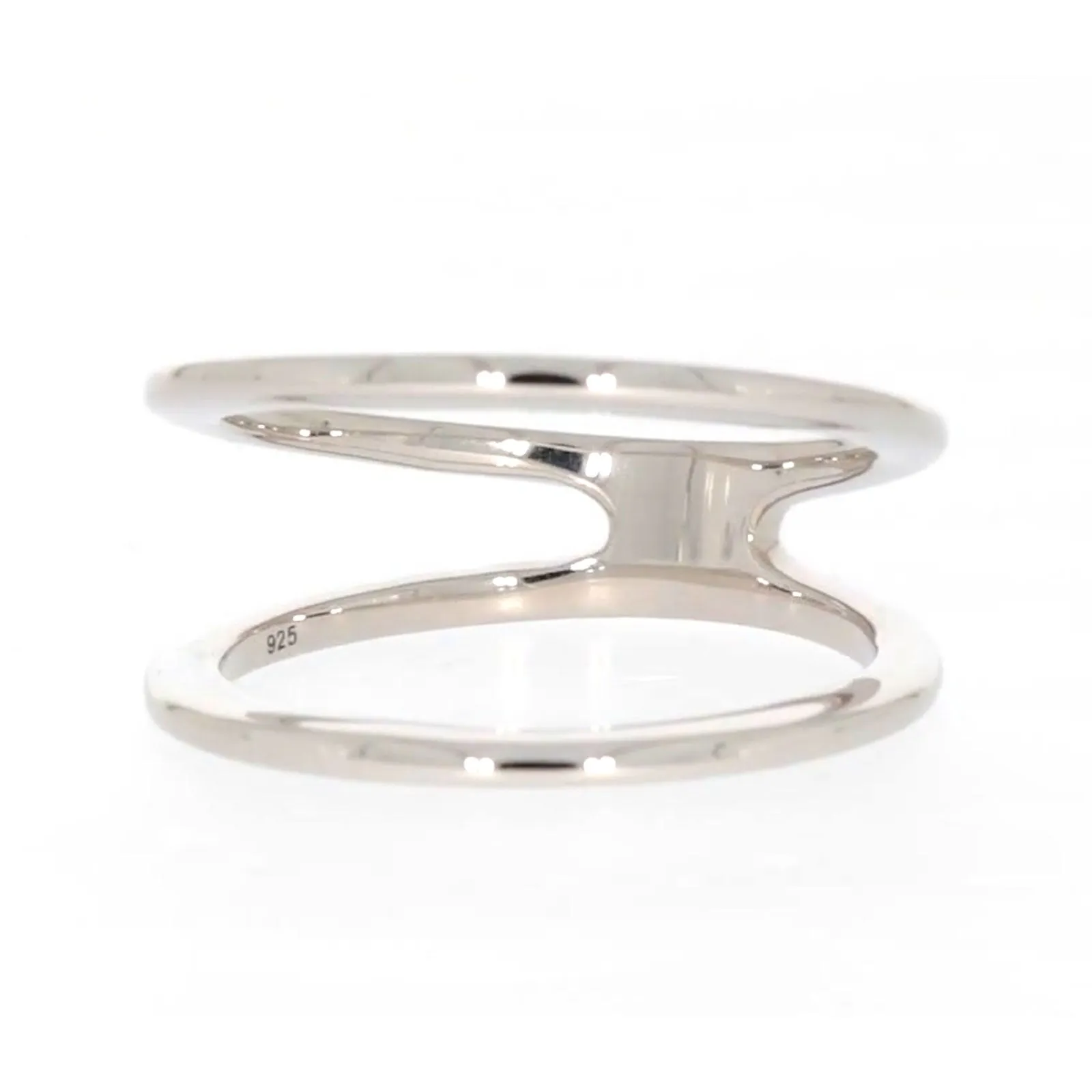 Sterling Silver Geometric Ring