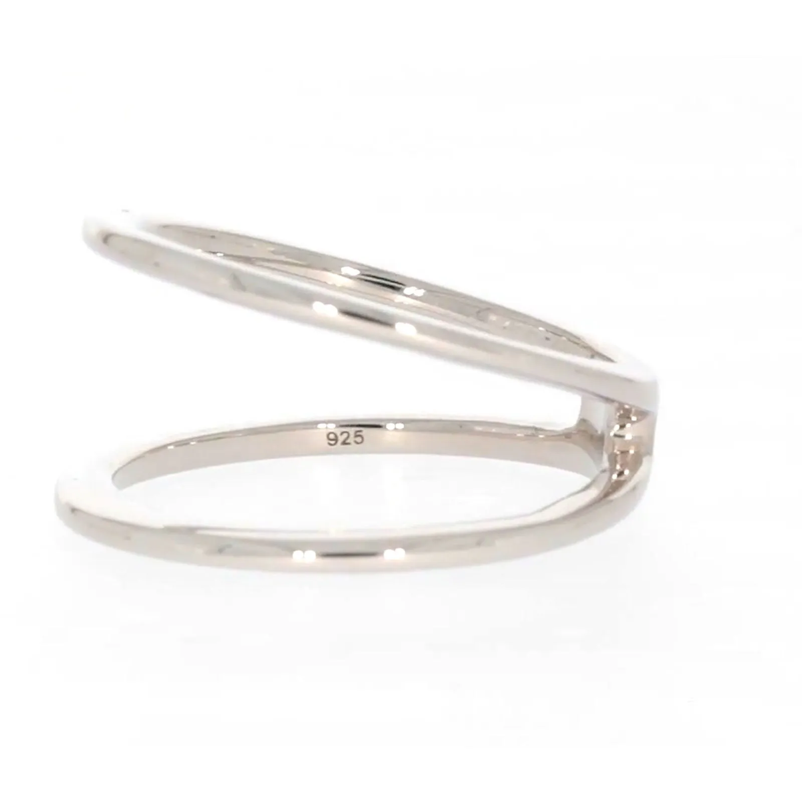 Sterling Silver Geometric Ring