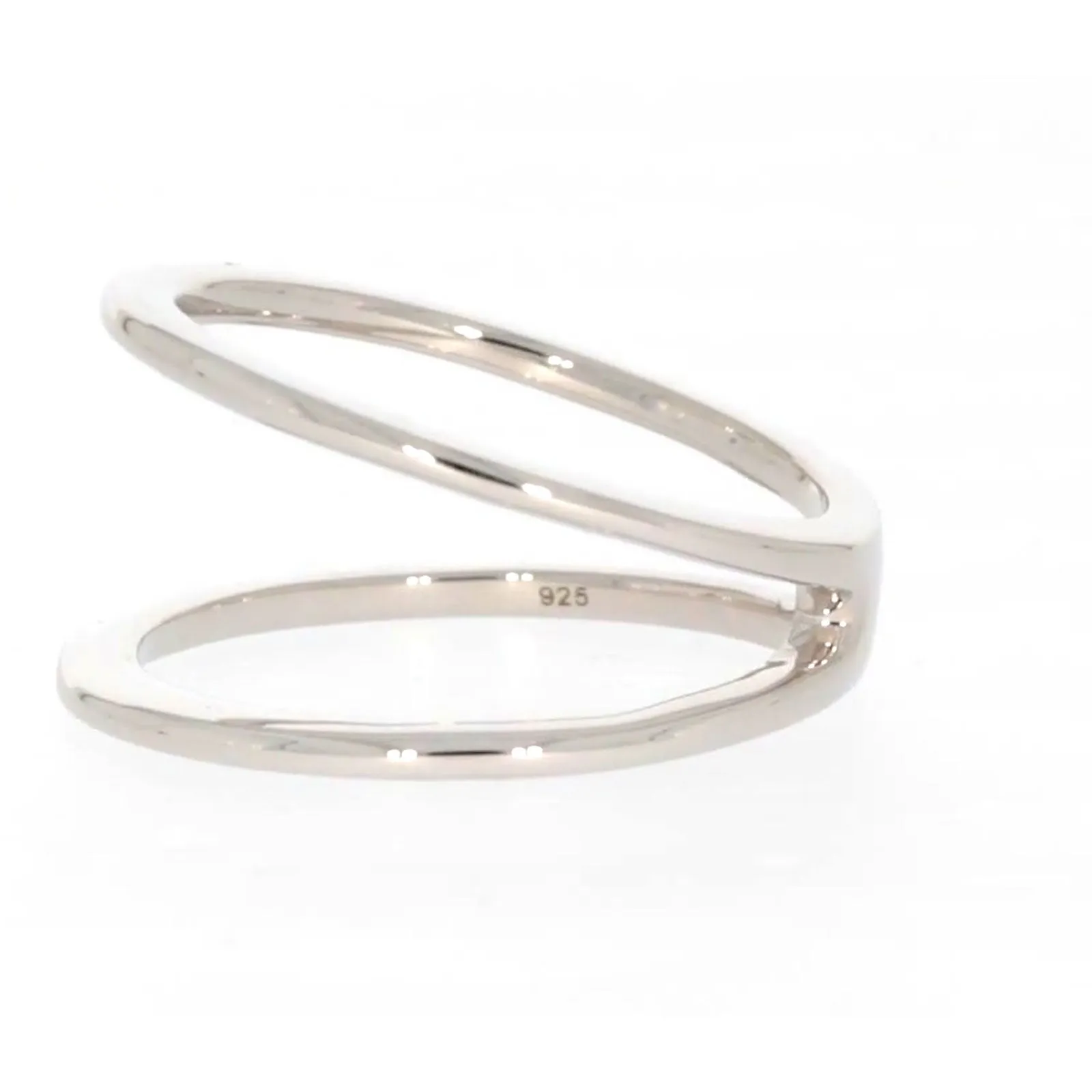 Sterling Silver Geometric Ring