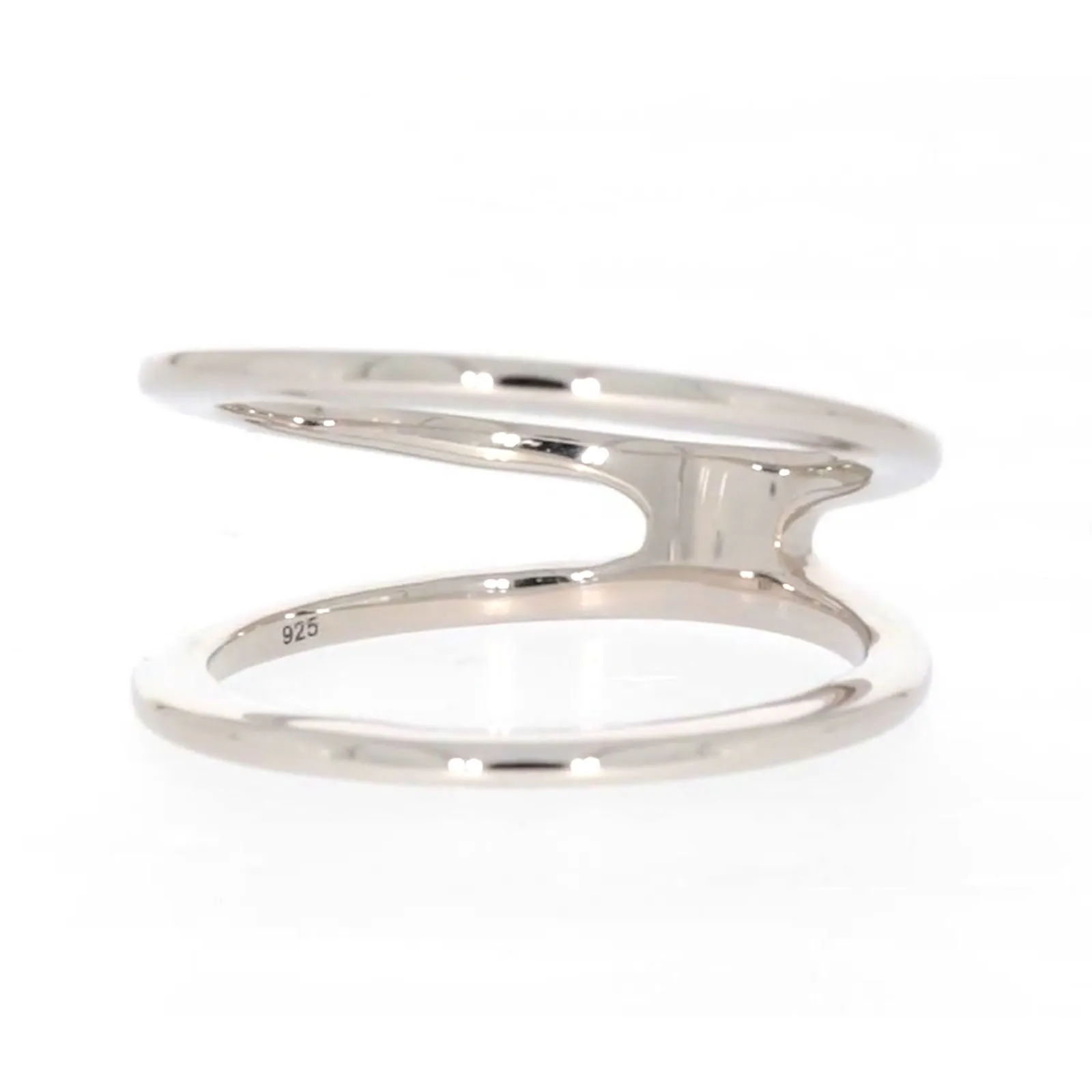 Sterling Silver Geometric Ring