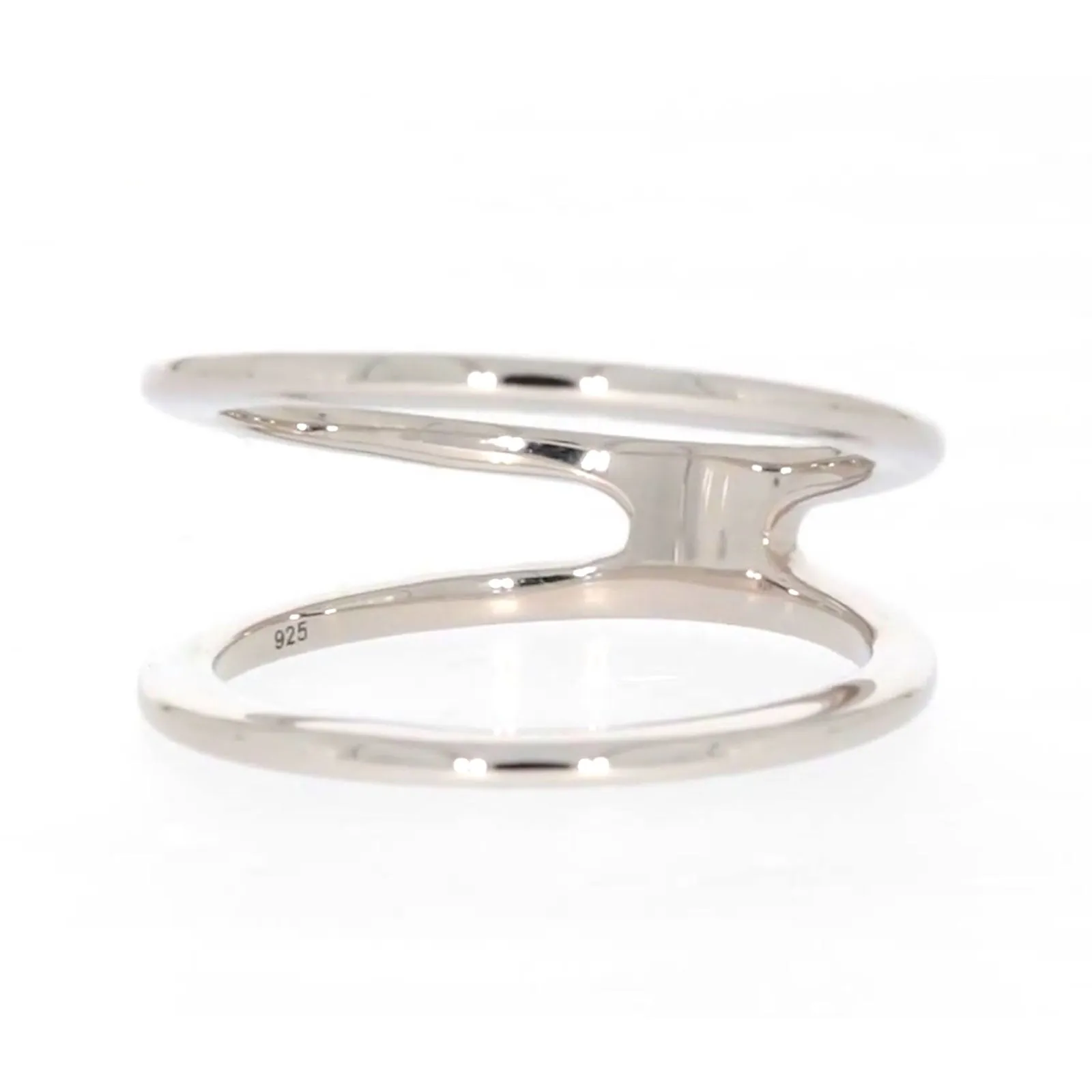 Sterling Silver Geometric Ring