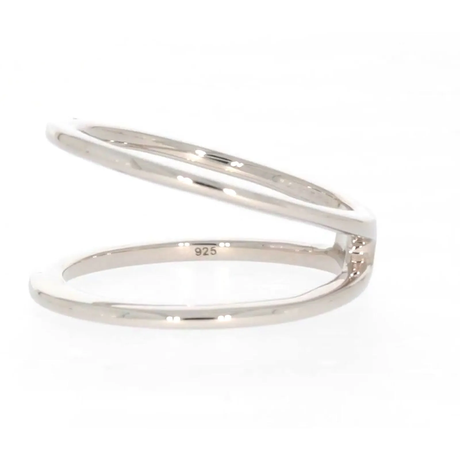 Sterling Silver Geometric Ring