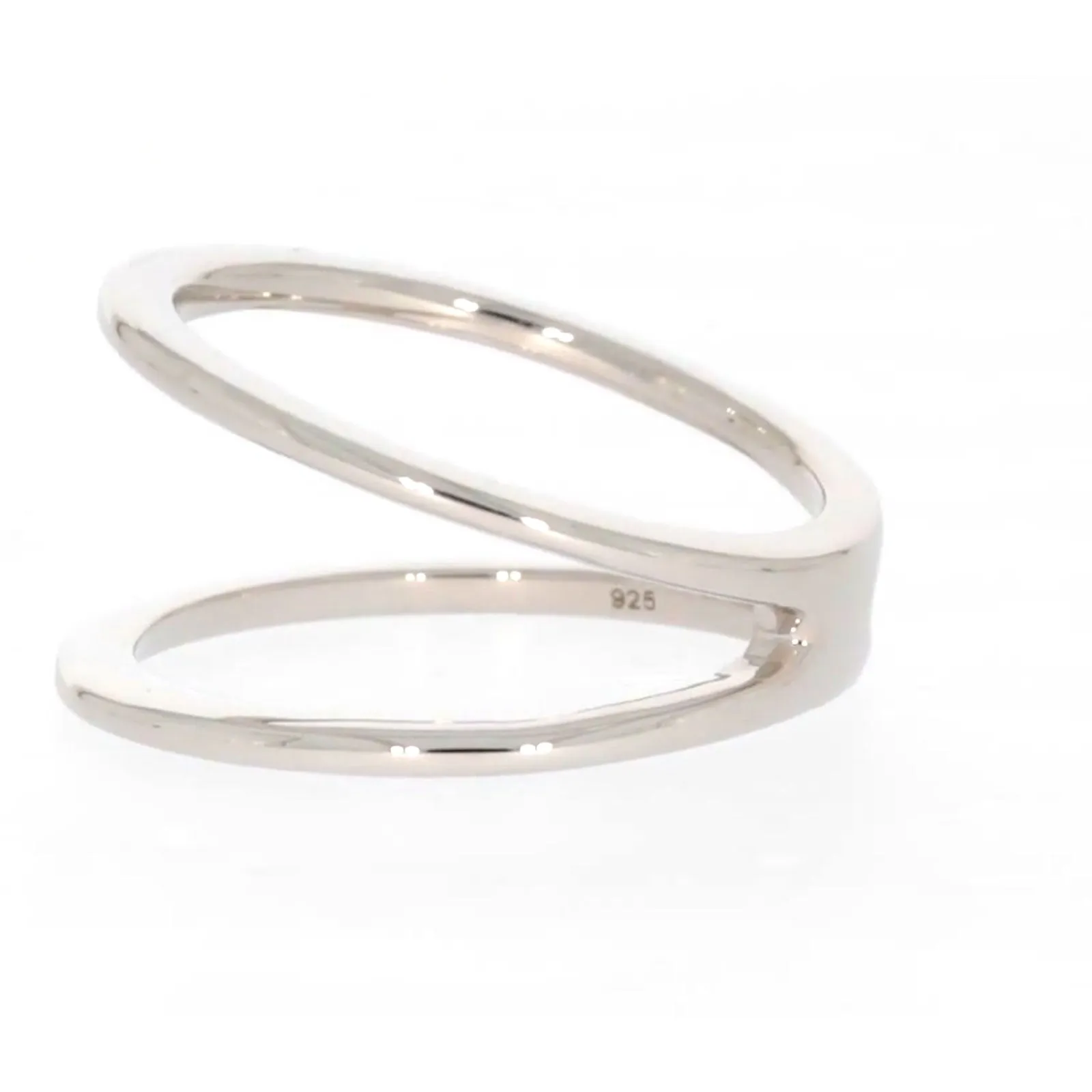 Sterling Silver Geometric Ring