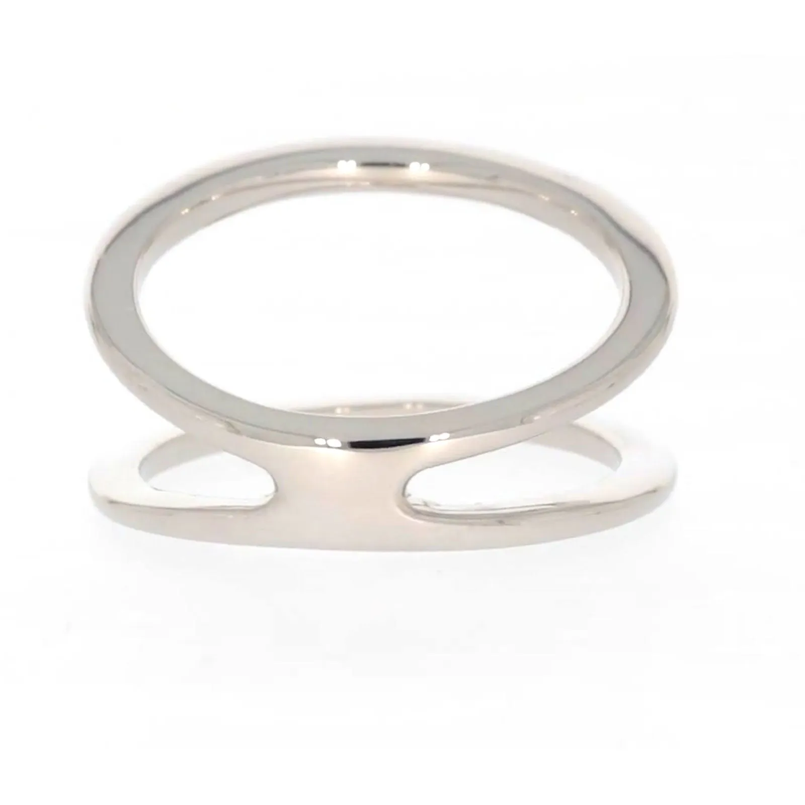 Sterling Silver Geometric Ring