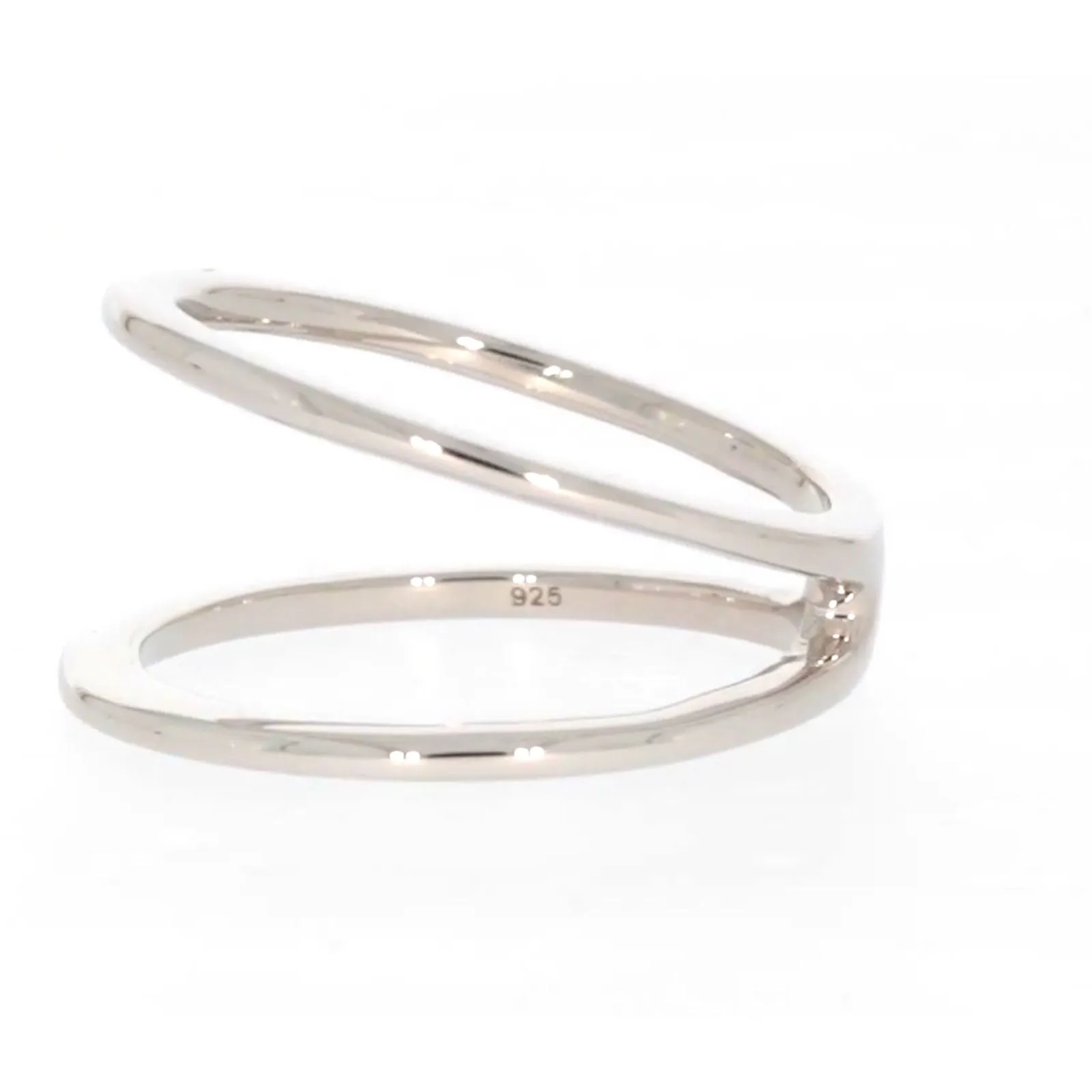 Sterling Silver Geometric Ring