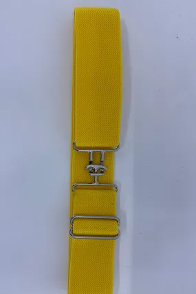 Stretch Belt 1.5" - Yellow