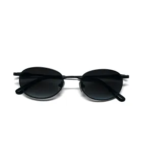//Style 034// 90s Deadstock Rectangle Sunglasses - Black