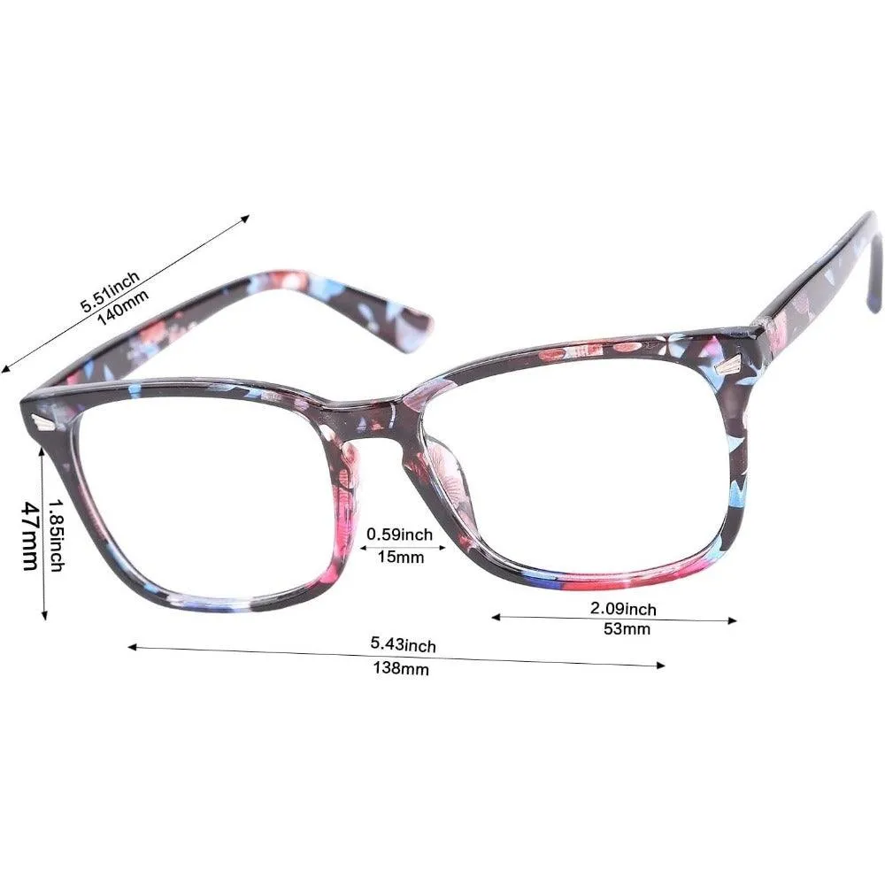 Stylish Square Eyeglasses for Modern Comfort A8082