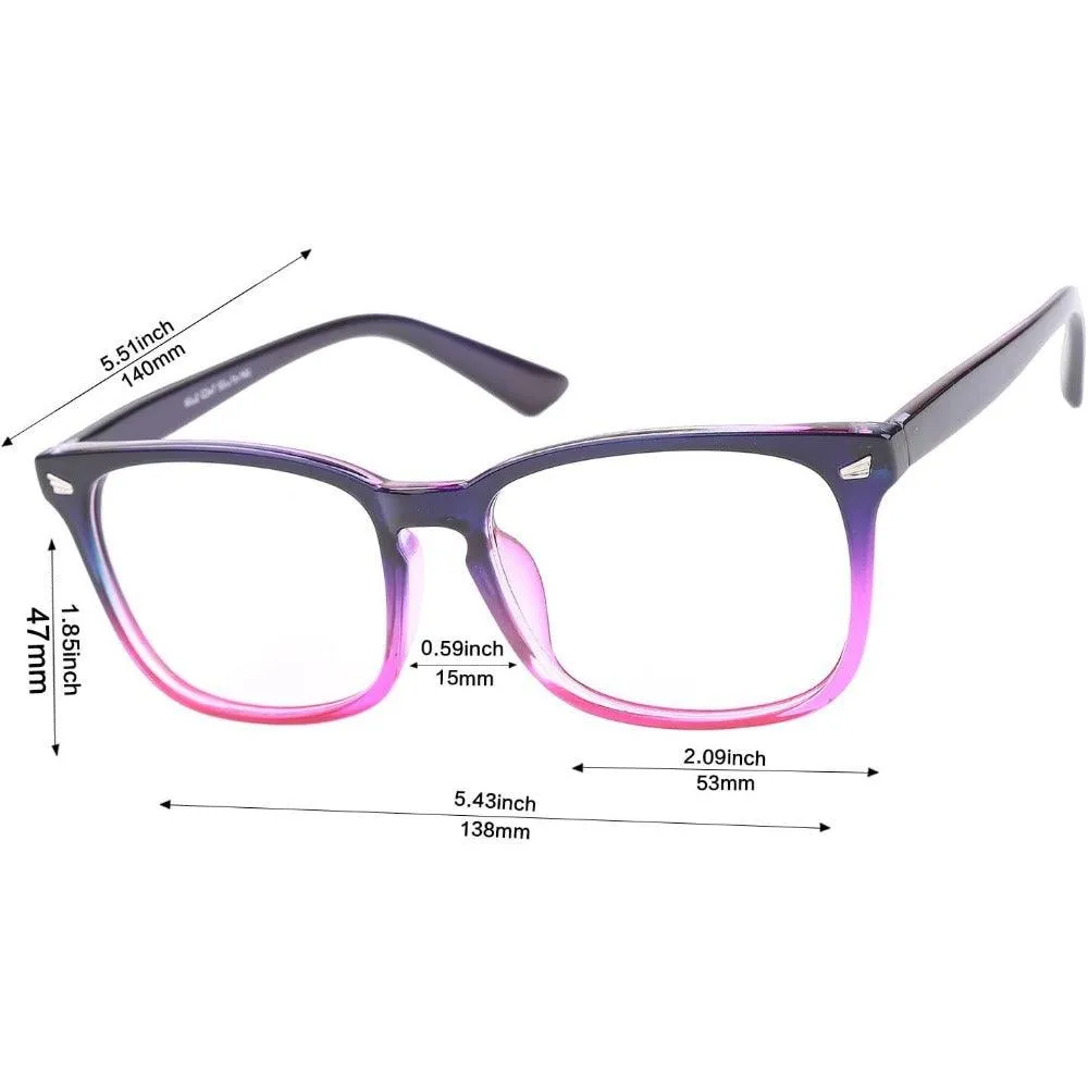 Stylish Square Eyeglasses for Modern Comfort A8082