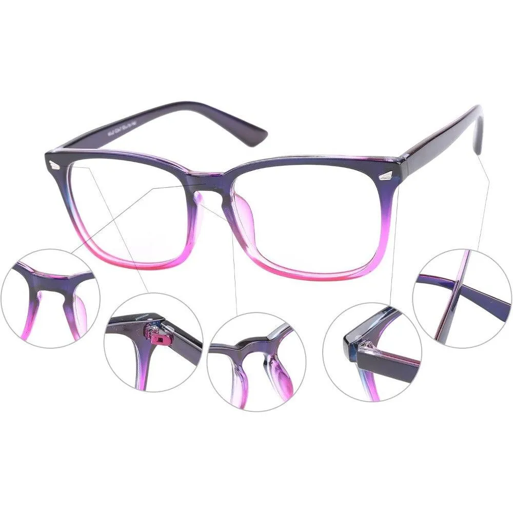 Stylish Square Eyeglasses for Modern Comfort A8082
