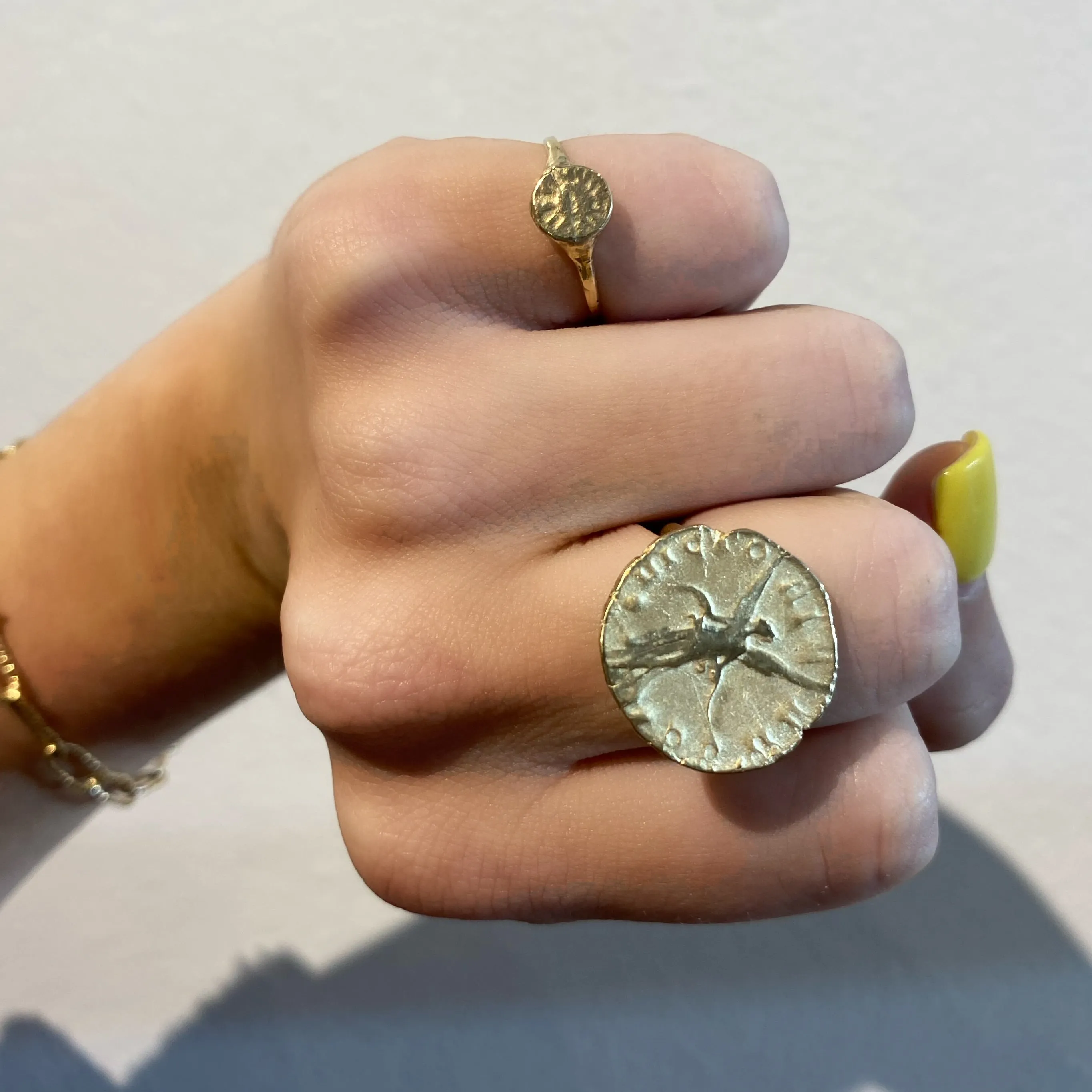 Sunrise Artifact Signet Ring