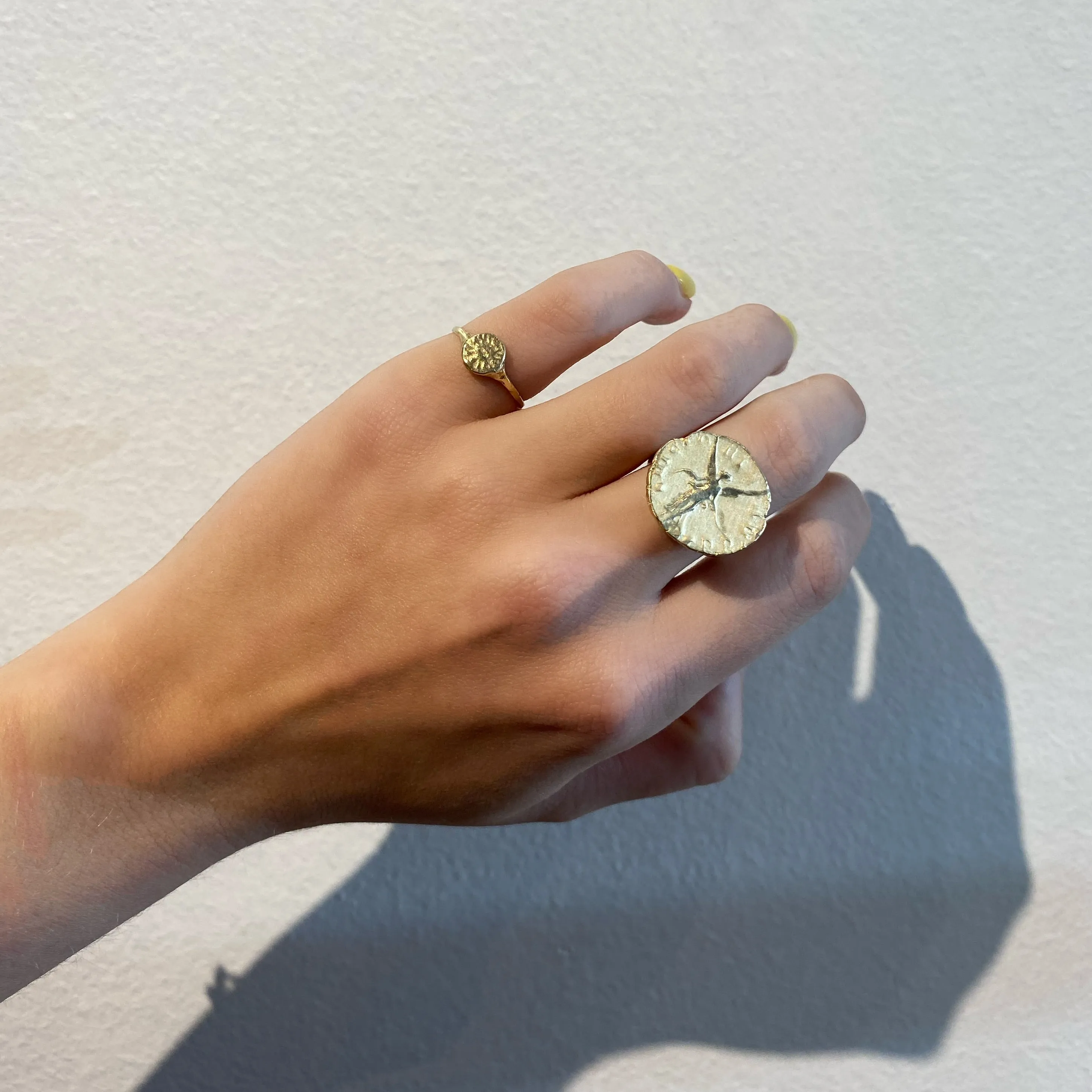 Sunrise Artifact Signet Ring