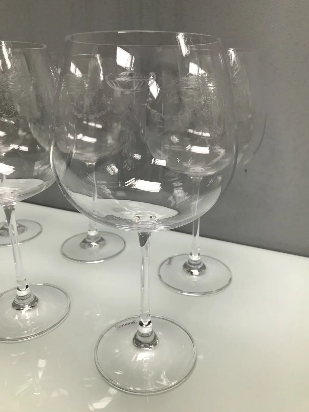 Swirl Heart Gin Glasses - Set of 6