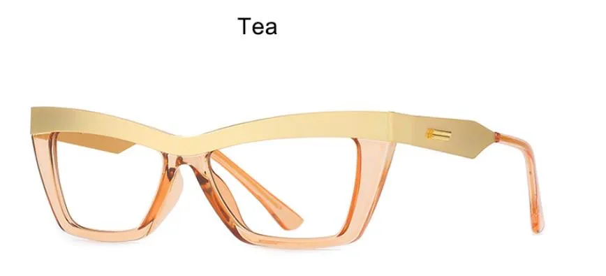 TEEK - Low Brow Reading Glasses | Prescribed or Zero Strength
