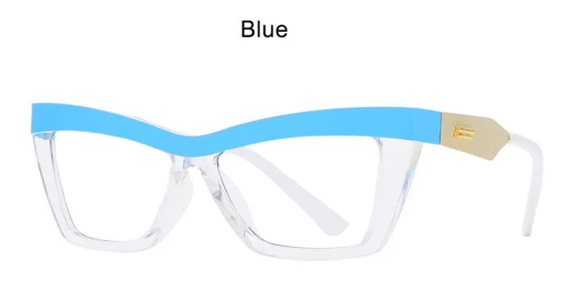 TEEK - Low Brow Reading Glasses | Prescribed or Zero Strength