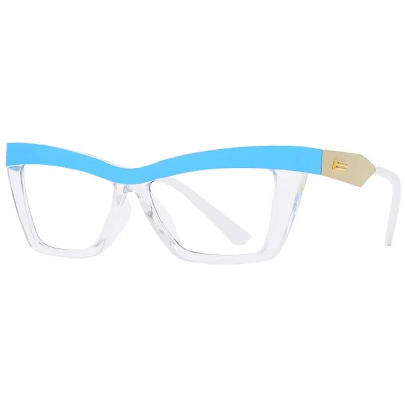 TEEK - Low Brow Reading Glasses | Prescribed or Zero Strength