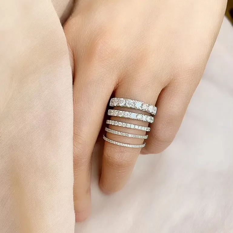 Thin Diamond Eternity Band