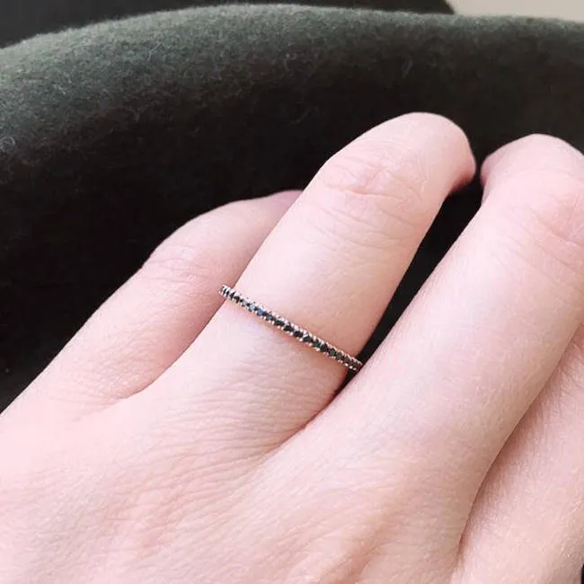 Thin Diamond Eternity Band