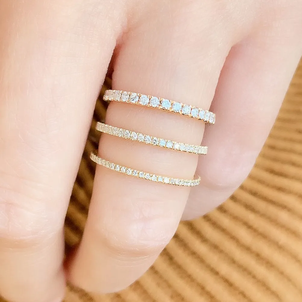 Thin Diamond Eternity Band