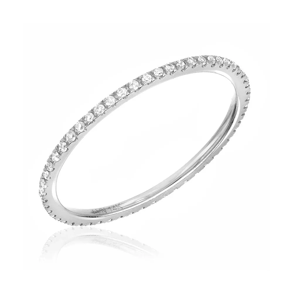Thin Diamond Eternity Band